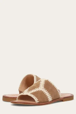 Frye Ava Crochet Slide