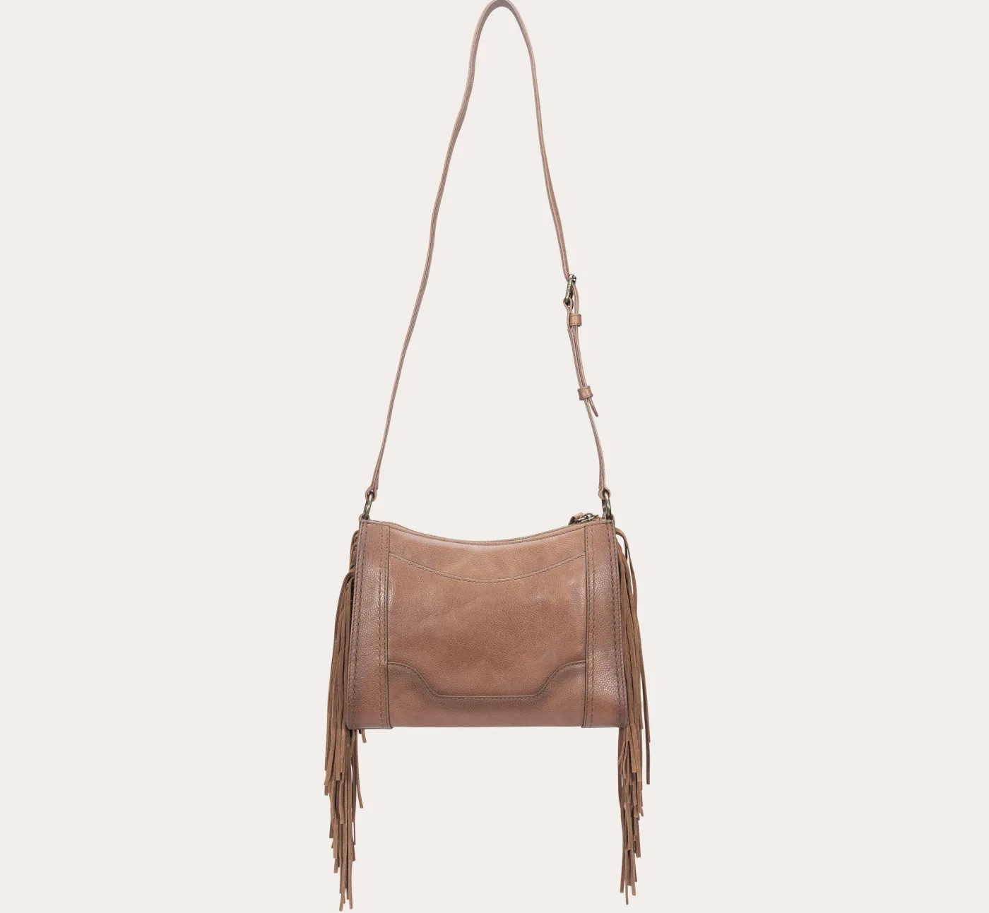 Outlet Frye Ava Fringe Crossbody Cognac