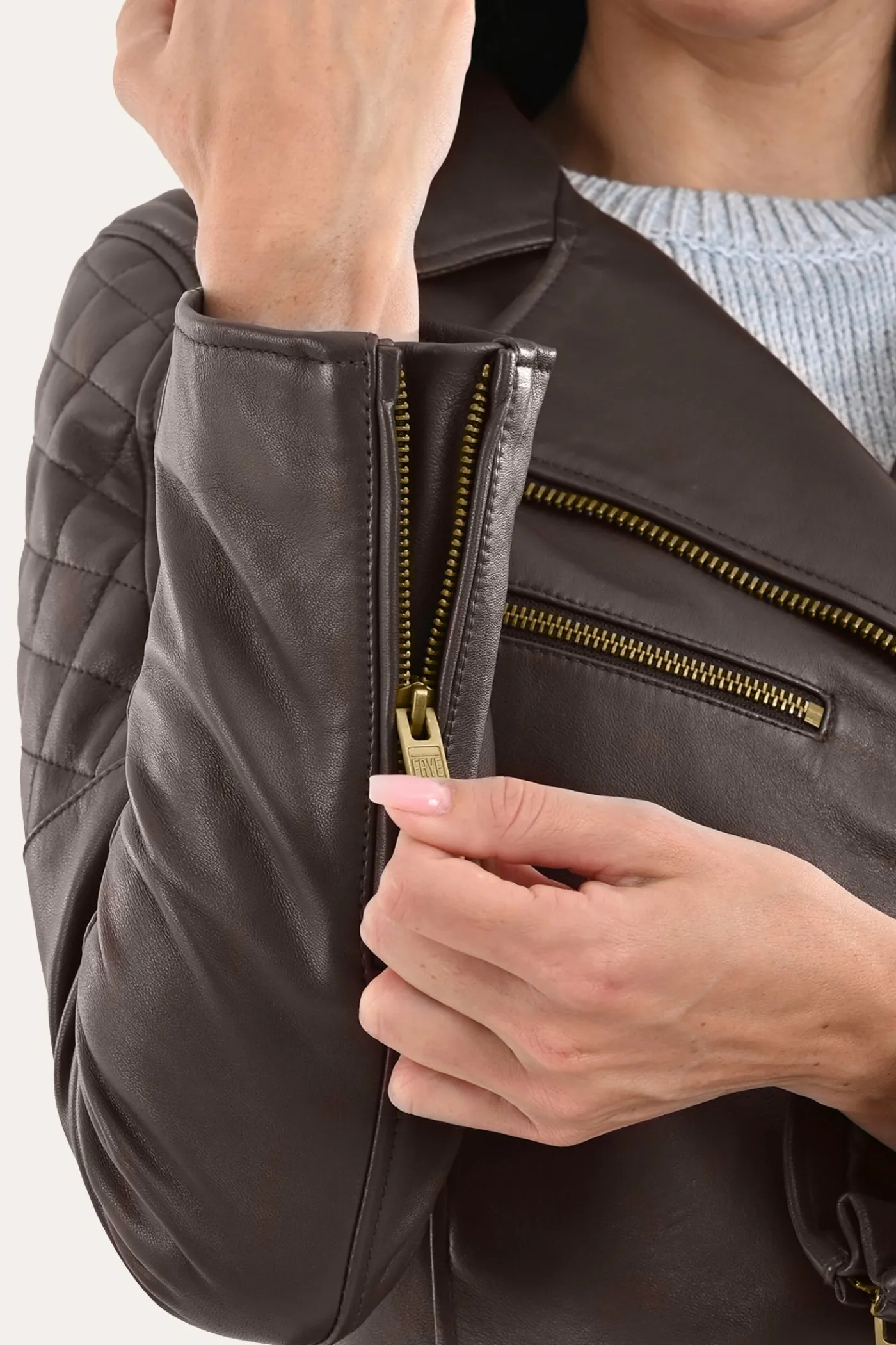Outlet Frye Biker Jacket