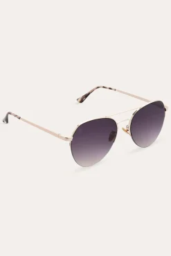 Clearance Frye Blake Sunglasses Gold