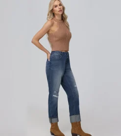 Discount Frye Cable Halter Sweater Brown