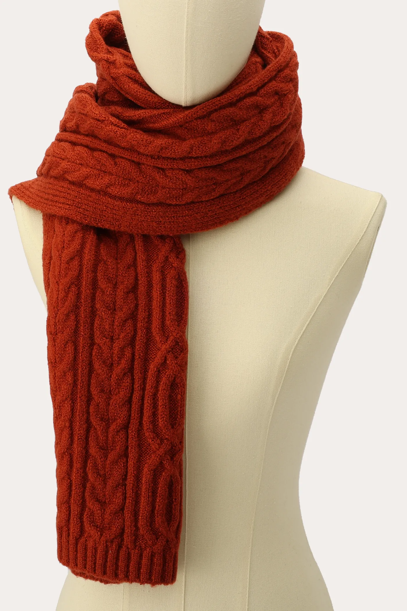Hot Frye Cable Scarf