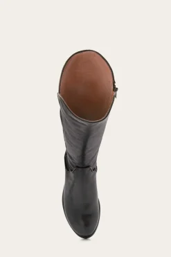 Frye Carson Piping Tall Wide Calf