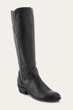 Frye Carson Piping Tall Wide Calf