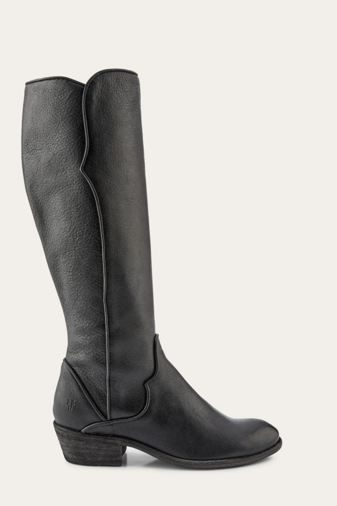 Frye Carson Piping Tall Wide Calf