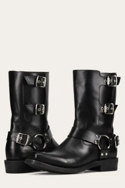 Sale Frye Conway Moto Harness Black