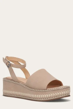 Sale Frye Joy Ankle Strap Platform Sandal