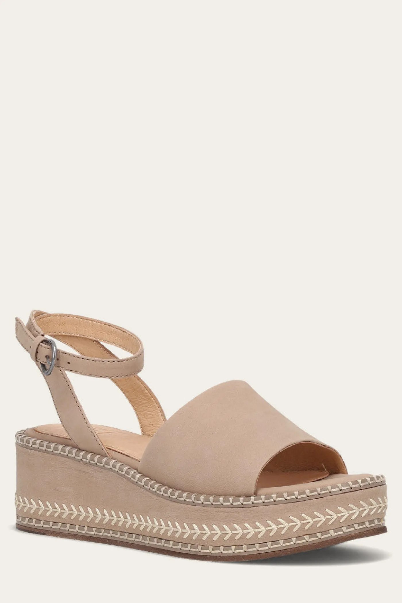 Sale Frye Joy Ankle Strap Platform Sandal