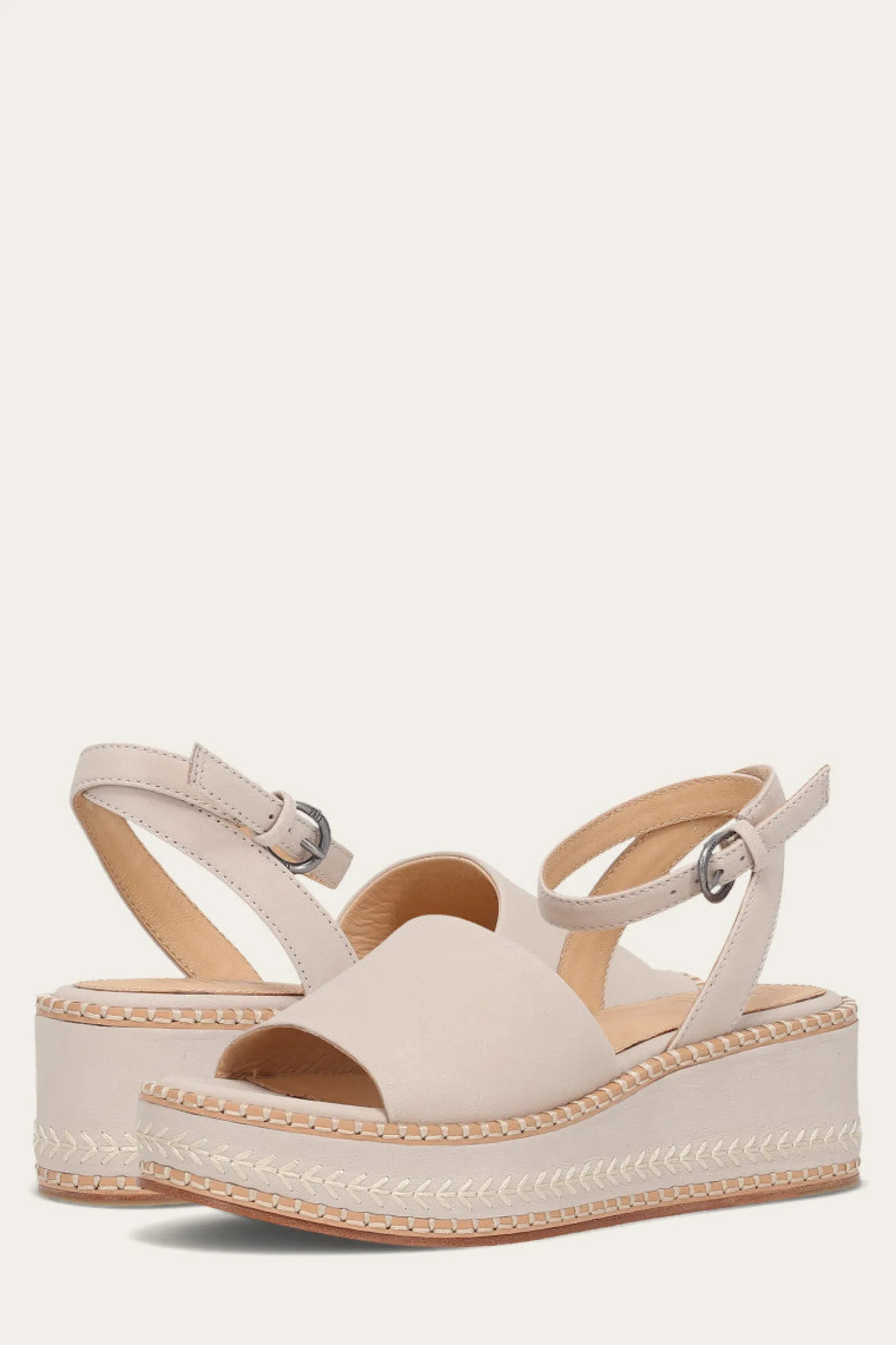 Sale Frye Joy Ankle Strap Platform Sandal