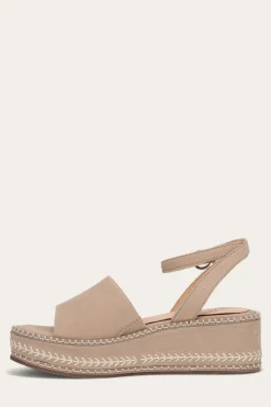 Sale Frye Joy Ankle Strap Platform Sandal