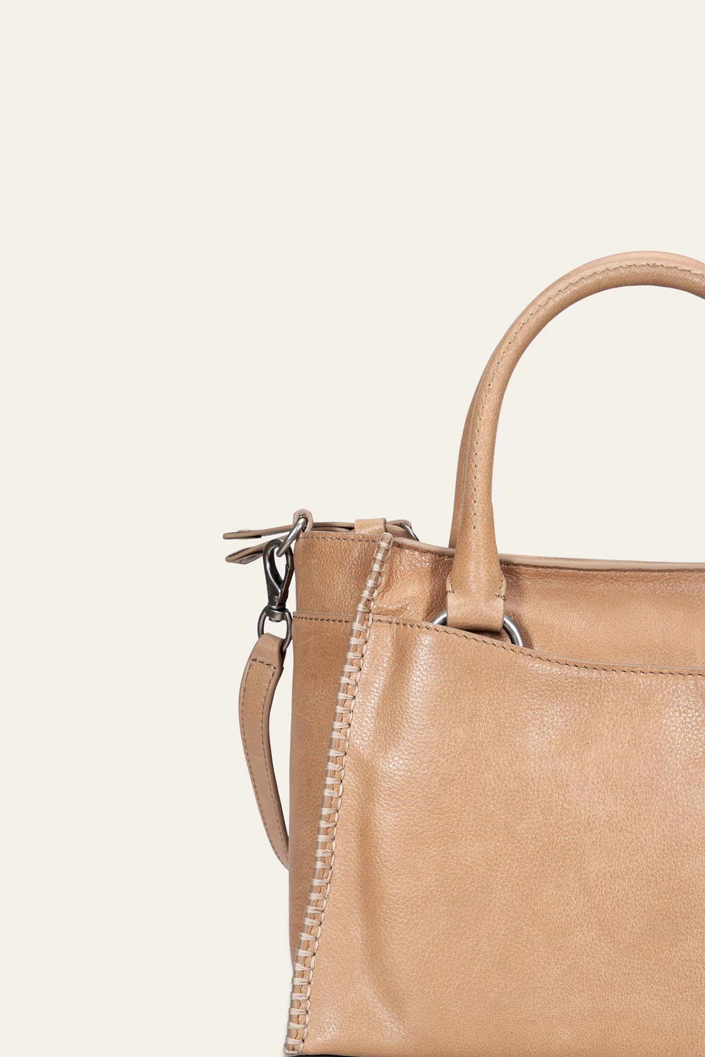 Clearance Frye Joy Satchel BEIGE