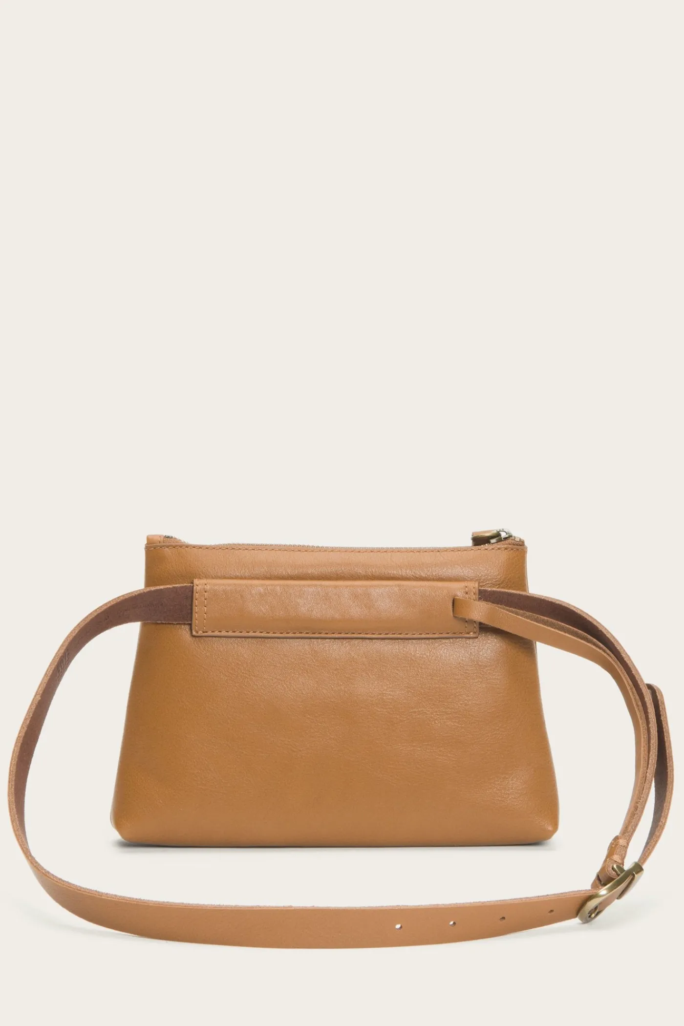 New Frye Leather Belt Bag Tan