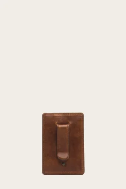 New Frye Logan Money Clip Card Case