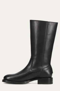 Sale Frye Madison Heavy Zip Tall Black