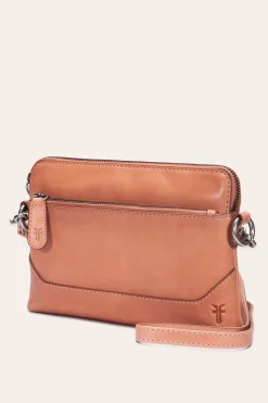 Frye Melissa Crossbody Wristlet APRICOT