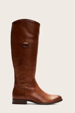 Online Frye Melissa D Ring Tall Wide Calf