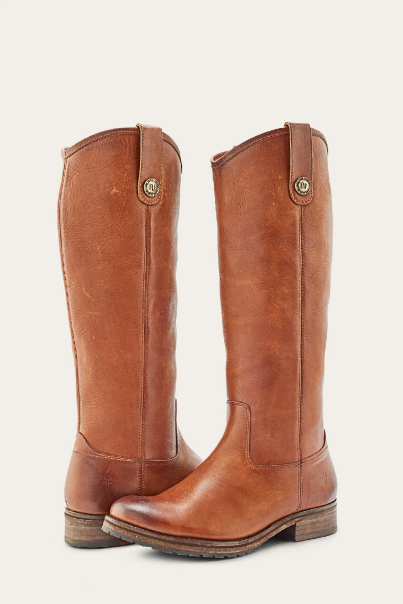 Clearance Frye Melissa Double Sole Button Lug Tall