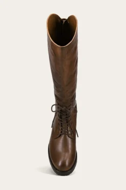 New Frye Melissa Lug Back Zip