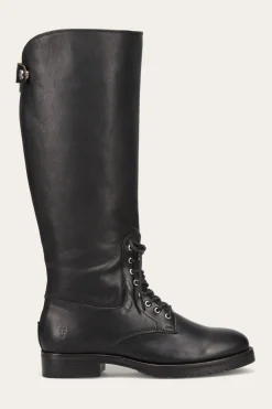 New Frye Melissa Lug Back Zip