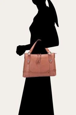 Outlet Frye Melissa Medium Satchel APRICOT