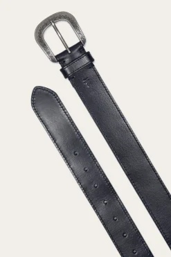 New Frye 38mm Belt With Engraved Buckle