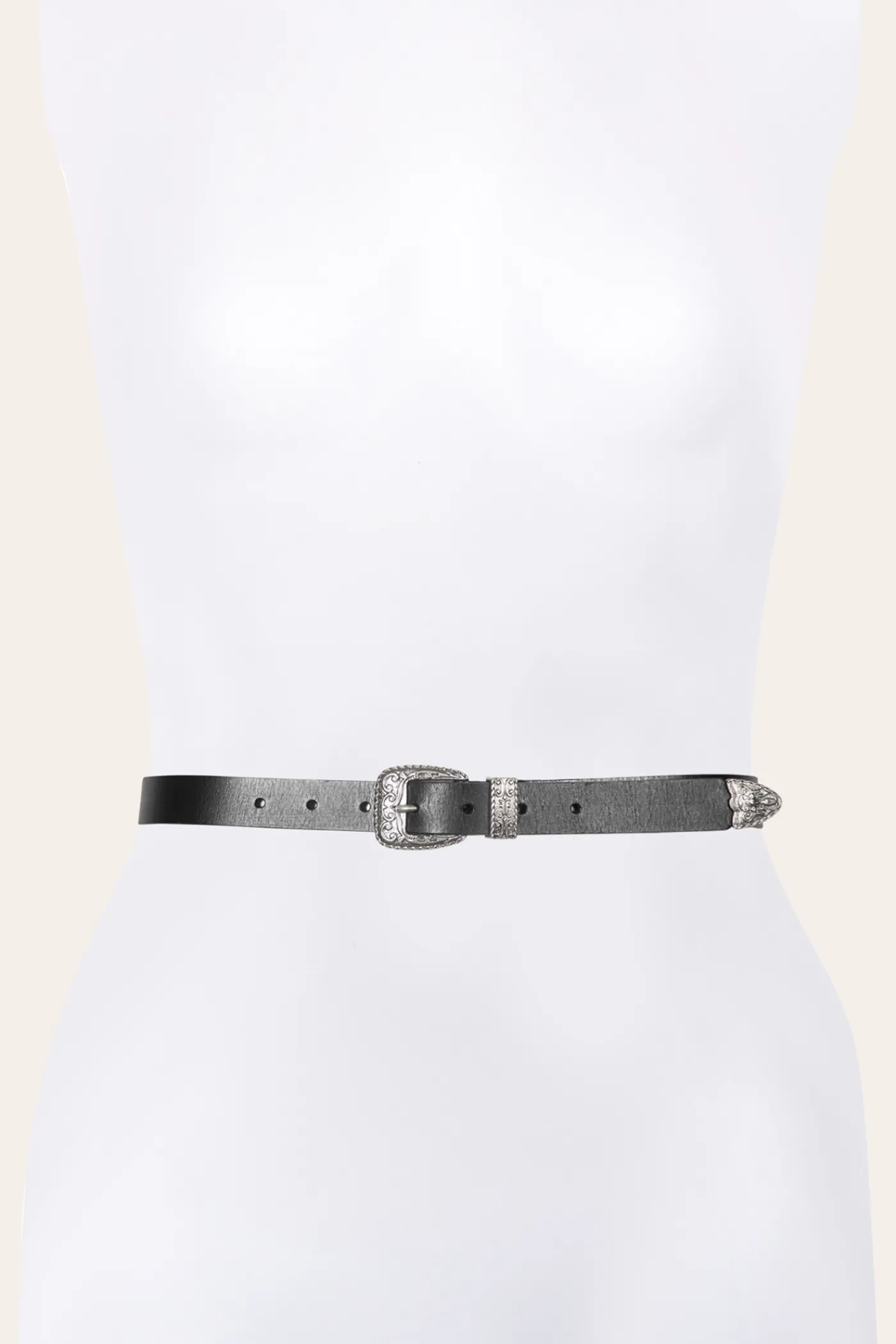 Discount Frye 25MM Logo Western Belt