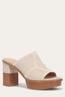 Clearance Frye Pipa Crochet Platform Sandal