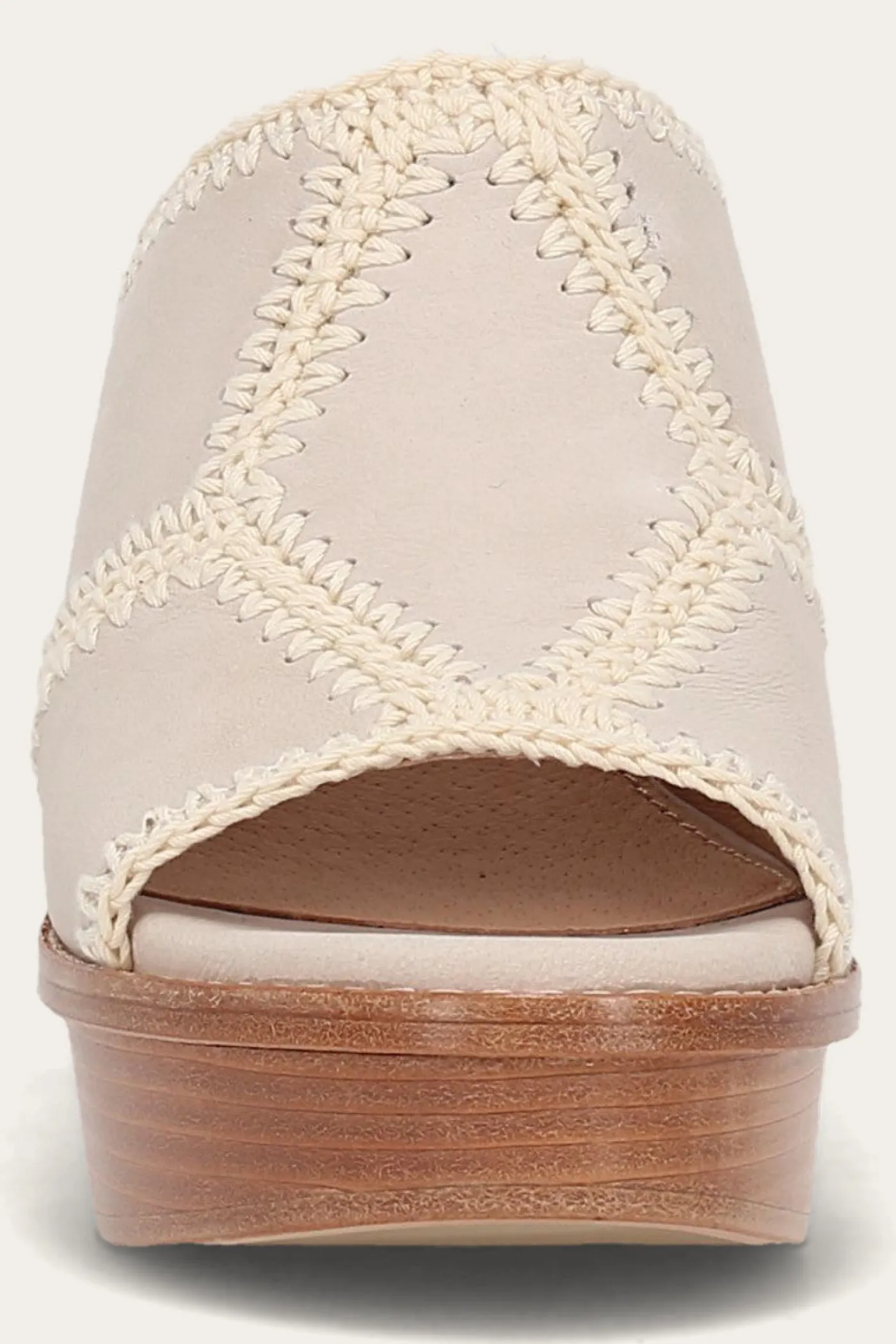 Clearance Frye Pipa Crochet Platform Sandal