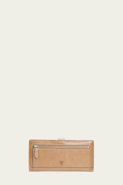 New Frye Reed Slim Wallet Tan