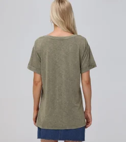 Hot Frye Rolled Cuff Graphic Tee