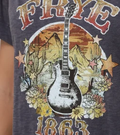 Hot Frye Rolled Cuff Graphic Tee