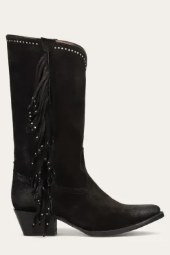 Clearance Frye Sacha Tall Fringe