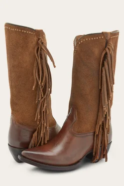 Clearance Frye Sacha Tall Fringe
