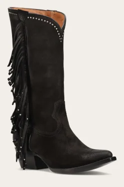 Clearance Frye Sacha Tall Fringe