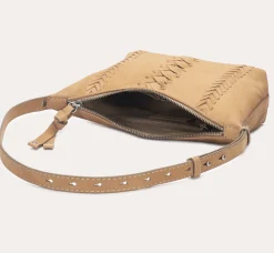 Discount Frye Savannah Shoulder Beige