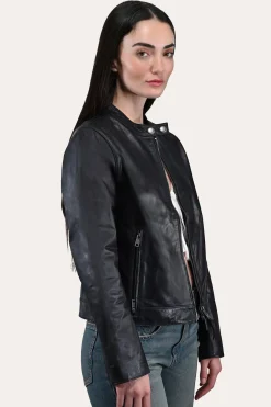 Online Frye Tobacco Cafe Racer Jacket
