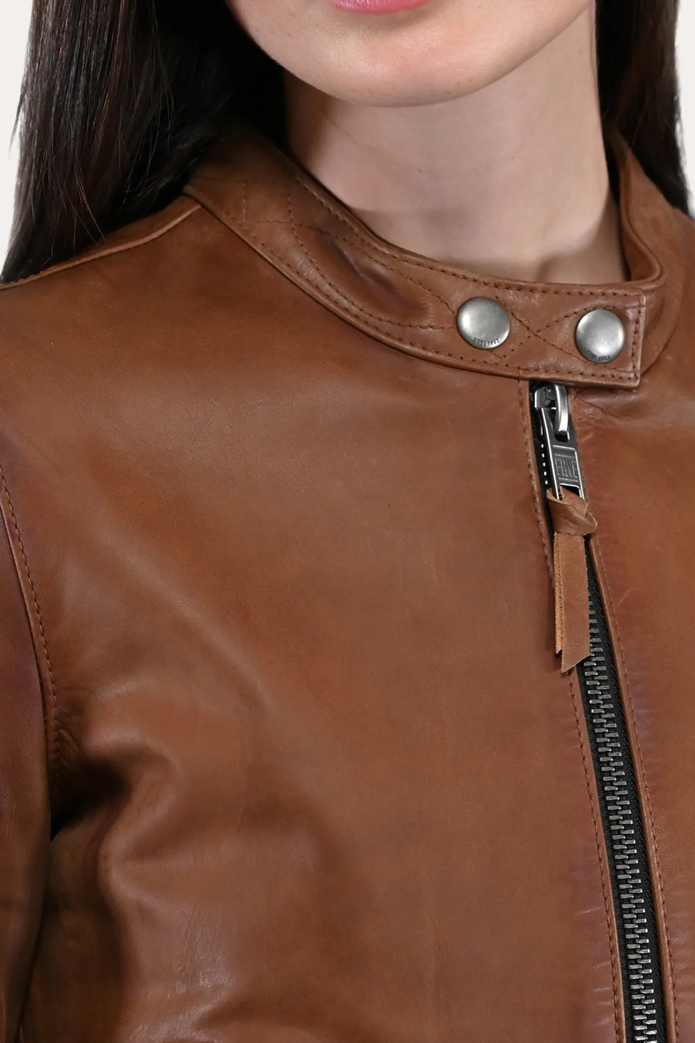 Online Frye Tobacco Cafe Racer Jacket